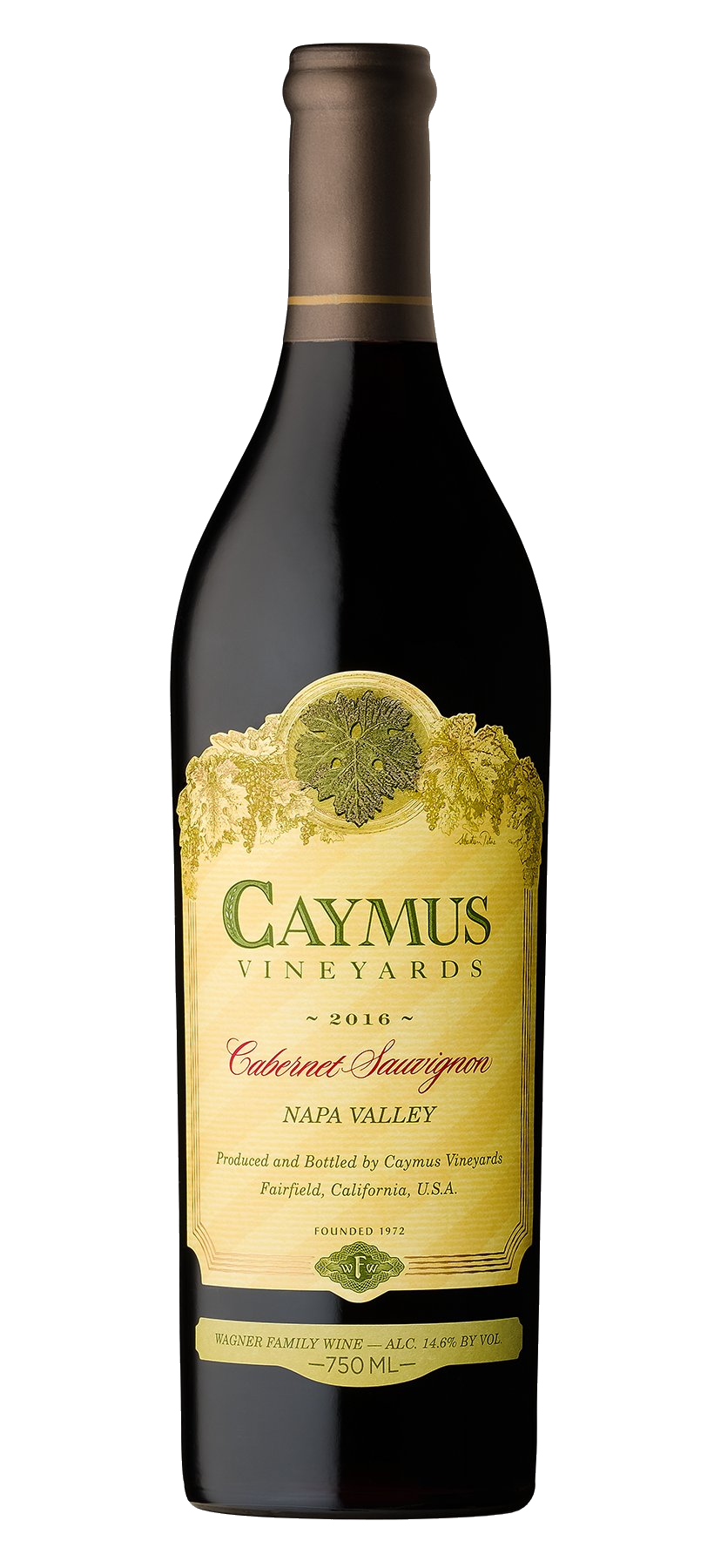 Caymus Cabernet Sauvignon packaging